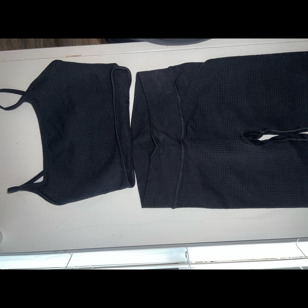 Gymshark Black set small